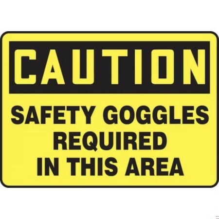 Accuform OSHA CAUTION SAFETY SIGN SAFETY MPPE735XV MPPE735XV